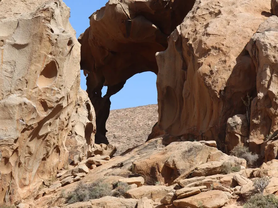 L'arco di roccia delle Peñitas